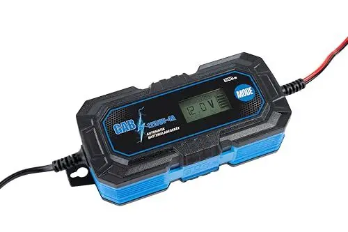 Produktbild: Güde Automatik Batterieladegerät GAB 12V/6V-4A (Inverter KFZ-Ladegerät 6V/12V, 4A, Batteriekapazität: 4-120Ah, vollautomatisch, Erhaltungsladegerät, Verpolungs und Kurzschlussschutz, Rettungsfunktion)