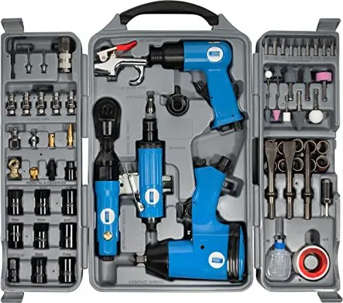Produktbild: Güde Druckluftgeräte-Set 71-tlg. (6 bar Arbeitsdruck, 1/4