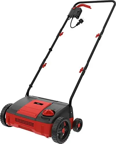 Produktbild: Güde Elektro-Vertikutierer GV 1431 2in1 (1400 W, Arbeitstiefe: -12|-8|-4 mm, Arbeitsbreite Vertikutierer/Lüfter: 310/290 mm, Messeranzahl: 8 St., Krallenanzahl: 45 St., inkl. Messer- und Lüfterwalze)
