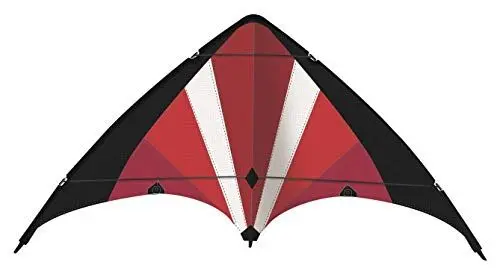 Produktbild: Günther Flugspiele 1070 - Sportlenkdrachen Power Move, ca. 130 x 69 cm, Drachen aus reißfestem Ripstop-Polyester, für Kinder ab 8 Jahren, inkl. hochwertigen Schnüren auf Lenkrollen