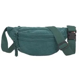 Produktbild: Gürteltasche Damen Bauchtasche Mode Hüfttasche Damen Geldbörse Ovalen Taschen Umhängetasche Mini Gürteltasche für Reise Wanderung und Alle Outdoor-aktivitäten (Grün Bauchtasche Damen Cord)