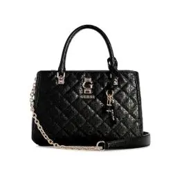 Produktbild: GUESS Bessey Damen Handtasche/Umhängetasche Luxsury satchel Kunstleder schwarz BS25GU06 GG952206, Schwarz, Einheitsgröße, Schwarz, Einheitsgröße