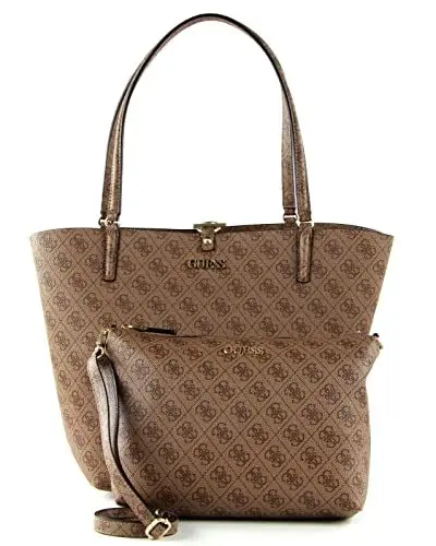 Produktbild: GUESS Alby Toggle Tote Latte Logo