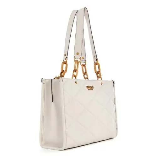 Produktbild: GUESS Cilian Girlfriend Satchel Stone