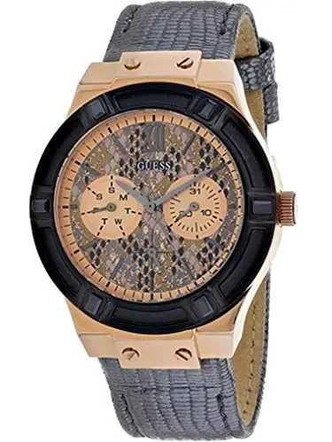 Produktbild: GUESS Damen-Armbanduhr W0289L4 (39 mm), Multi, 10.000000, Band, Multi, 10.000000, Gurt, Mehrfarbig, 10.000000, Gurt
