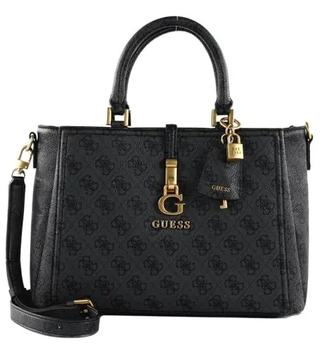 Produktbild: GUESS Damen Bolsa G James Girlfriend STCHL Logo, Schwarz