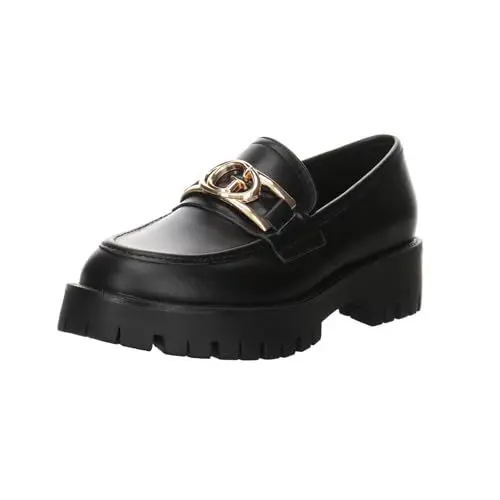 Produktbild: GUESS Damen Ilary Penny Loafer, Schwarz, 40 EU