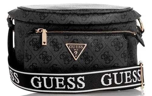 Produktbild: GUESS Damen Power Play Sling Tragetuch, Crossbody-Tasche, Kohle-Logo