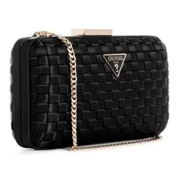 Produktbild: GUESS Damen Twiller Minaudiere, Clutch, Crossbody, Abend, Schwarz