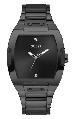Produktbild: GUESS Herren Analog Quarz Uhr mit Edelstahl Armband GW0387G3