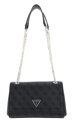 Produktbild: GUESS Noelle Girlfriend Satchel Coal Logo