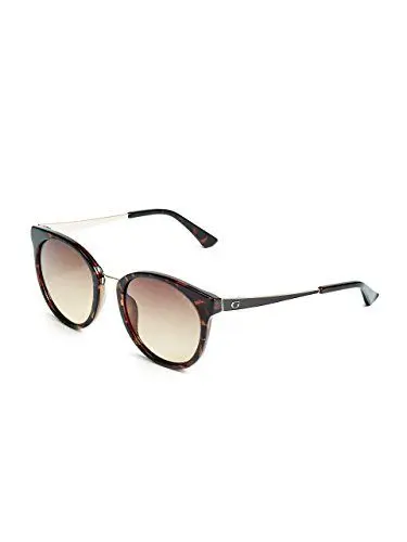 Produktbild: GUESS Unisex-Erwachsene GU7459 52F 52 Sonnenbrille, Braun (Avana Scura/Marrone Grad)