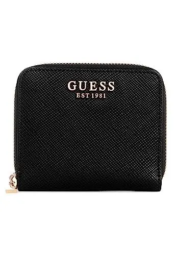 Produktbild: GUESS Women Laurel SLG SMALL Zip Around Bag, Schwarz