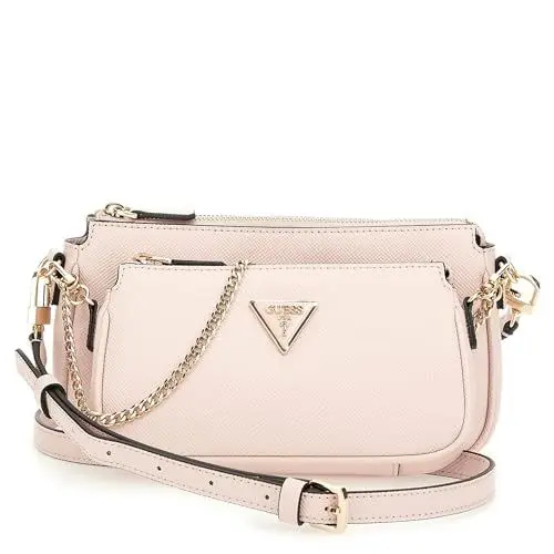 Produktbild: GUESS Women Noelle DBL Pouch Crossbody Bag, Leichte Rose
