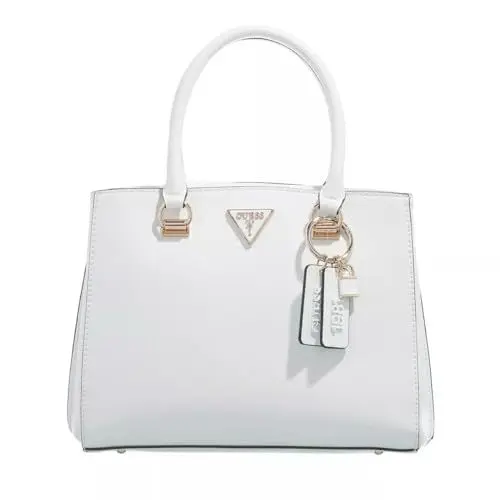 Produktbild: GUESS Women Noelle Girlfriend Satchel Bag, Weiß