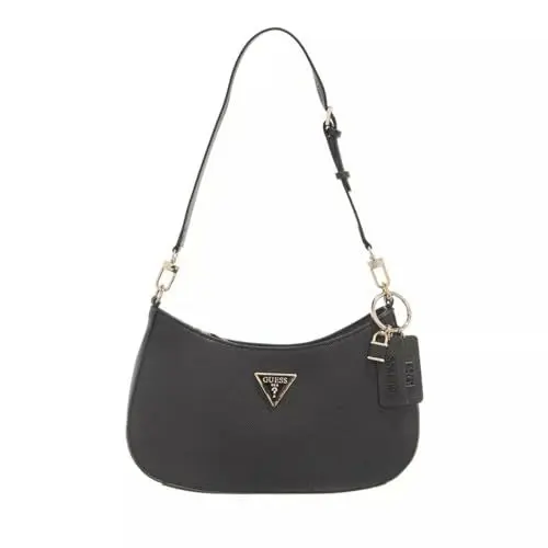 Produktbild: GUESS Women Noelle Top Zip Shoulder Bag, Schwarz