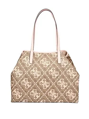 Produktbild: GUESS Women Vikky Large Tote Bag, Latte Logo/blasse Rose