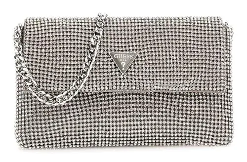 Produktbild: GUESS Zalina Mini Flap Clutch Silver