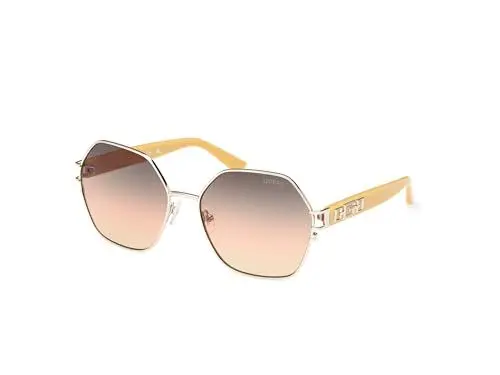 Produktbild: GUESS Damen Gu7913 Sonnenbrille, Gold/Other (Mehrfarbig)