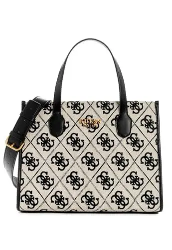 Produktbild: GUESS Damen Silvana Tasche, Logo schwarz