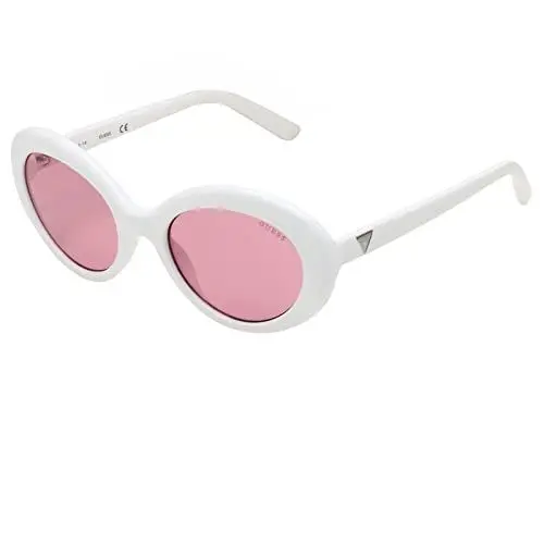 Produktbild: Guess GU7576 5521S Sonnenbrille GU7576 21S Schmetterling Sonnenbrille 55, Weiß