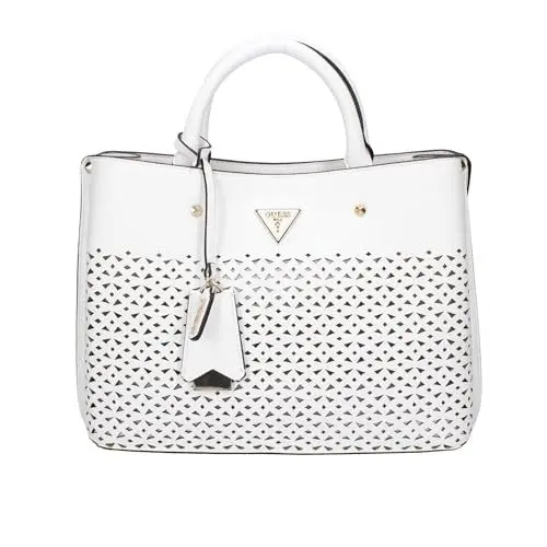 Produktbild: Guess GUESS Meridian Girlfriend Satchel White