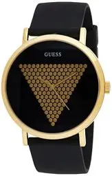 Produktbild: Guess Herren Analog Quarz Uhr mit Silikon Armband W1161G1