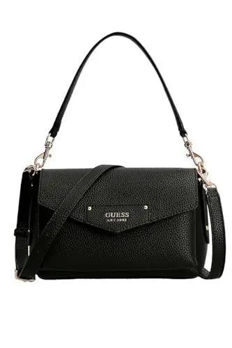 Produktbild: GUESS Eco Brenton Flap Shoulder Bag Black