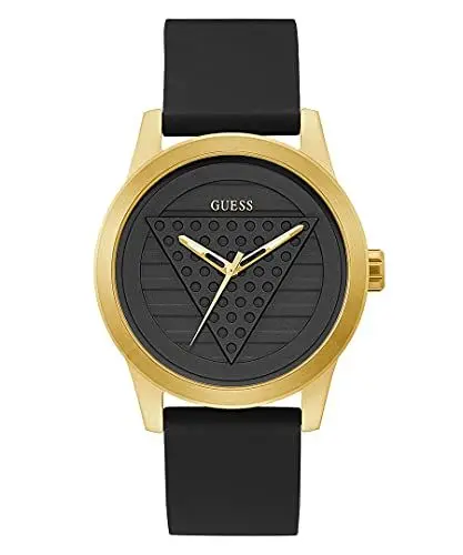 Produktbild: GUESS Herren Analog Quarz Uhr mit Edelstahl Armband GW0265G6