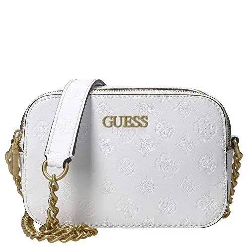 Produktbild: GUESS Geva Crossbody Camera Bag White Logo