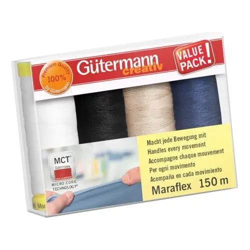 Produktbild: Gütermann Maraflex set 4x150m - 1pc - 1