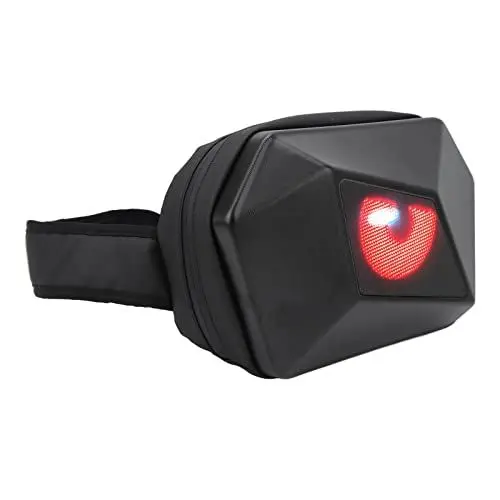 Produktbild: Gugxiom LED-Display-Rucksack, Wasserdichter LED-Ritter-Rucksack, USB 5V Universal-Reisetasche, mit APP-Steuerung, Verstellbarer Schultergurt, für Radfahren, Reisen, Modisches Geschenk