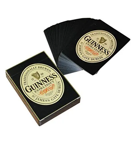 Produktbild: Guinness Extra Stout Bier-Etikett Spielkarten