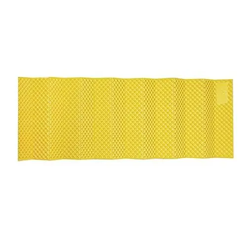 Produktbild: GULEEK Tragbare Outdoor-Campingmatte, Faltbare Eierkiste, Picknickdecke aus Aluminiumfolie mit verdickter Zeltunterlage, beständig in Kaffeefarbe (Gelb)