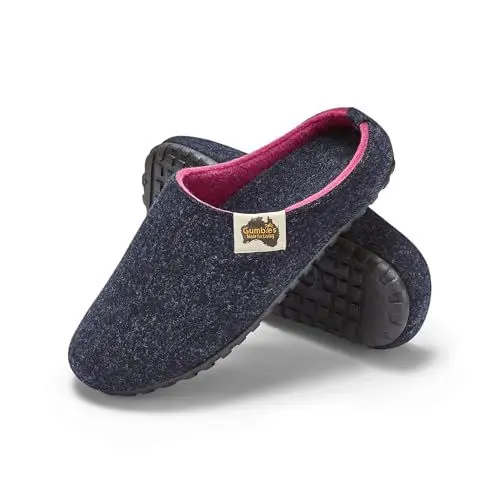 Produktbild: Gumbies Outback Hausschuhe,Navy / Pink, Gr.- EU 39