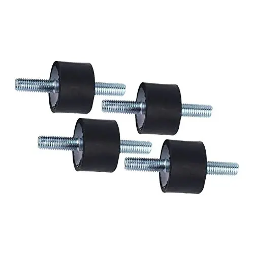Produktbild: Gummi-Vibrationsisolator, M8 30 X 20, Langlebige Feinbearbeitete Kompressorpumpe für Luftkompressoren