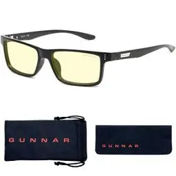 Produktbild: Gunnar Gaming- und Computerbrille Vertex - 65% Blaulicht-Filter, 100% UV-Schutz - Augenschonende Blaulicht-Brille - Premium - Reduziert Augenbelastung