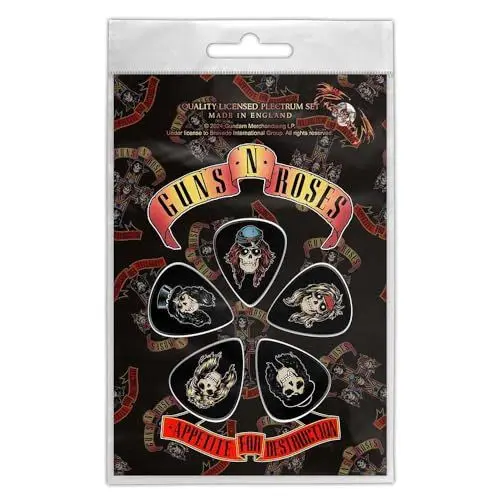 Produktbild: Guns N' Roses Appetite For Destruction Guitar picks One Size