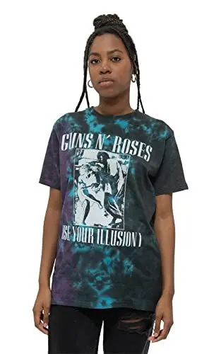 Produktbild: Guns N' Roses T Shirt Use Your Illusion Monochrome offiziell Unisex Dye Wash XXL
