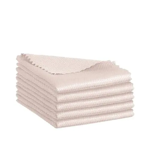 Produktbild: GUOYOU 5 Stück Mikrofasertücher, 30x40cm Nano Reinigungstücher und Putztücher, Fenstertuch Streifenfrei, Putzlappen Küche, Putzlappen für Fensterspiegel, für Auto, Fenster, Küche, Glas, Spiegel