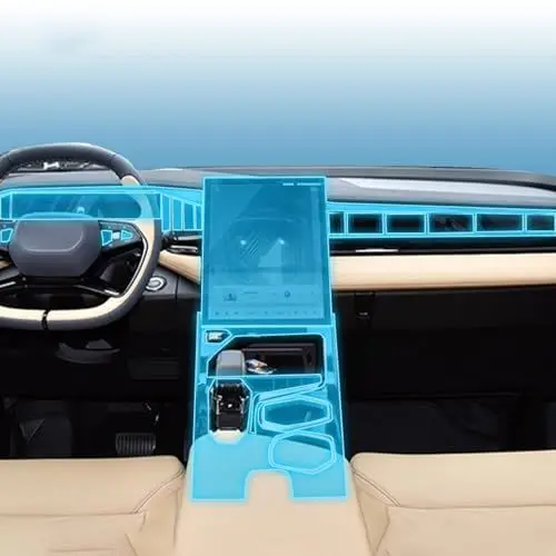 Produktbild: GUPEB Für Geely Atlas AZKARRA 2023 Auto Innenraum Mittelkonsole Transparente TPU-Schutzfolie Anti-Kratz-Reparaturfolie