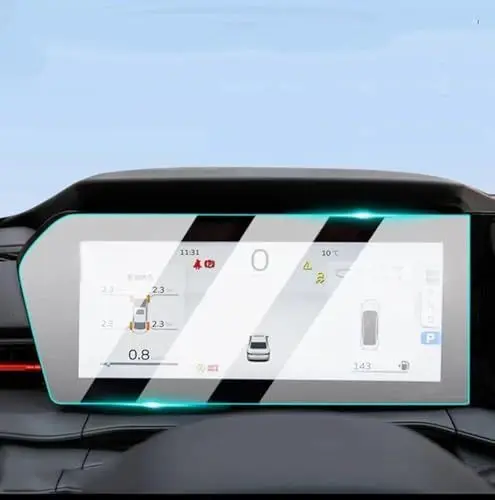 Produktbild: GUPEB Für Geely COOLRAY 2024 12,3-Zoll-Auto-GPS-Center-Touch-Display und Armaturenbrett Displayschutzfolie aus gehärtetem Glas