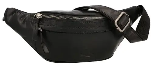 Produktbild: Gusti Gürteltasche Leder Spencer I Bauchtasche Leder Damen & Herren I Hochwertige Hüfttasche Herren & Damen aus Echtleder mit verstellbarem Gurt