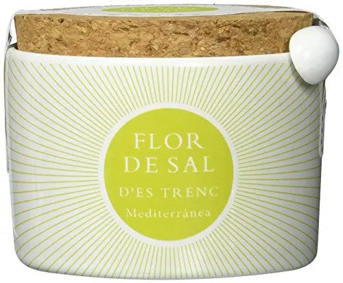 Produktbild: Gusto Mundial Flor de Sal d’Es Trenc Mediterranea Salz 100g | unbehandeltes, naturbelassenes Meersalz aus Mallorca | Mit mediterranen Kräutern