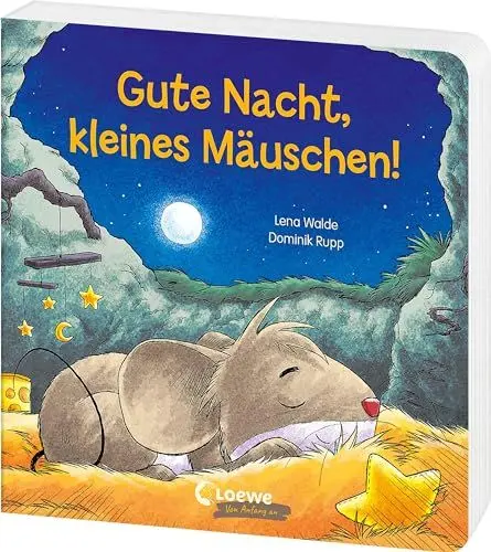 Produktbild: Gute Nacht, kleines Mäuschen!: Gute-Nacht-Pappbilderbuch zum Kuscheln und Einschlafen für Kinder ab 2 Jahren