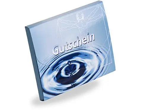 Produktbild: Gutscheinkarten Cute Case (10 Stück) - Gutscheine für Physiotherapie, Sport, Wellness - außergewöhnliche Form als Geschenkbox!