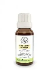 Produktbild: BitterKraft! Tropfen – 5 Kloster-Kräuter-Nottropfen 20ml – traditionell nach Hildegard von Bingen – vegan - 100 % Natur – Made in Germany
