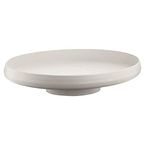 Produktbild: Guzzini - Tierra, Schale/Obstplatte - 750ml, Milchweiß, Oval 43 x 30x h8,9cm - 179700156, Weiß