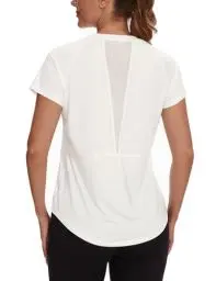 Produktbild: Gyabnw Sportshirt Damen Kurzarm Sport Oberteile Laufshirt Funktionsshirt Sommer Fitness Gym Yoga Top