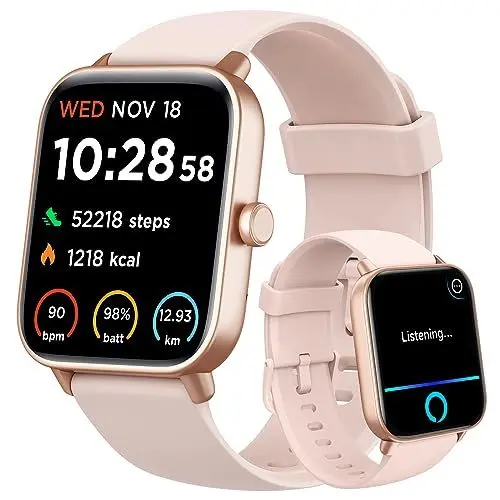 Produktbild: Gydom Smartwatch Damen mit Telefonfunktion Alexa Integriert 1.8